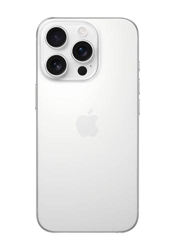 Apple iPhone 16 Pro 128GB, Titanium White, refurbished