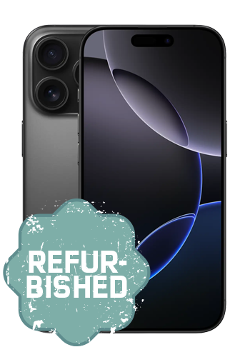Apple iPhone 16 Pro 256GB, Titanium Black, refurbished