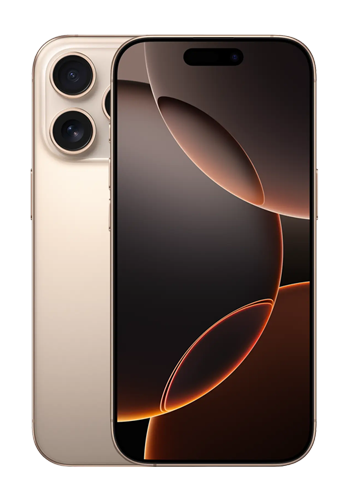 Apple iPhone 16 Pro 256GB, Titanium Desert Sand, refurbished