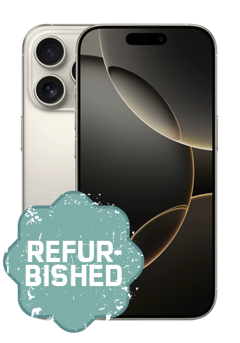 Apple iPhone 16 Pro 256GB, Titanium Natural, refurbished