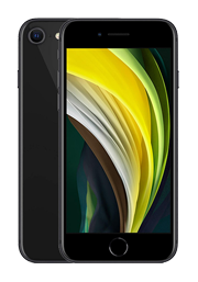 Apple iPhone SE (2020) 64GB, Black, refurbished (Geminderte Gewährleistung)