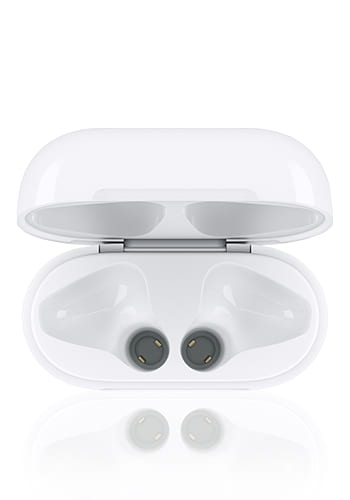 Apple Kabelloses Ladecase für AirPods 2. Generation White, MR8U2ZM/A, Retail