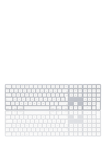 Keyboard MAC Numeric Apple Magic günstig mit Silver, Vertrag kaufen Blister Keypad IOS, & and MQ052D/A,