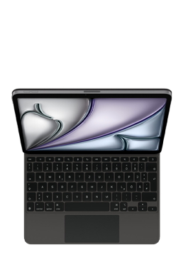 Apple Magic Keyboard Black, f�r Apple iPad Air 11" ( M3 / M2 / 5.Gen / 4.Gen ), Deutsch, MGYY4D/A