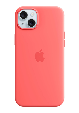 Apple Silicone Case with MagSafe Guave, for iPhone 15 Plus, MT163ZM/A