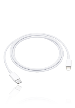 Apple USB-C auf Lightning Kabel MX0K2Z, 1m, White, Bulk