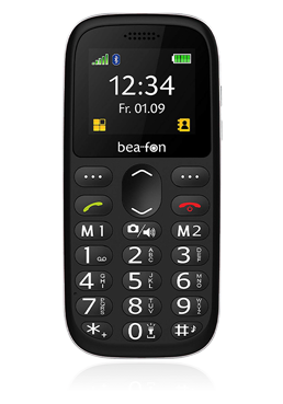 Bea-fon Mobile-GmbH Silver Line SL160 Black