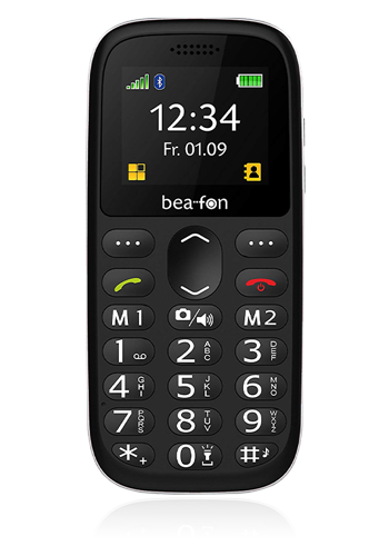 Bea-fon Mobile-GmbH Silver Line SL160 Black