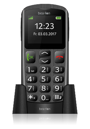 Bea-fon Mobile-GmbH Silver Line SL250 black-silver