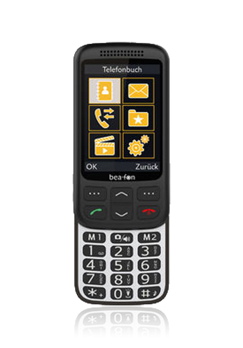 Bea-fon Mobile-GmbH Silver Line SL750 black silver
