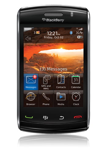 Blackberry Storm 2 9520 black, Netzbetreiberware