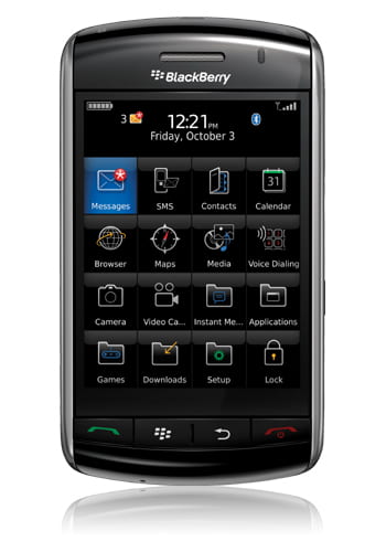 Blackberry Storm 2 9520 black, Netzbetreiberware