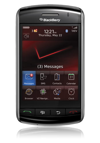 Blackberry Storm 2 9520 black, Netzbetreiberware