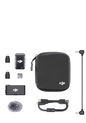 DJI Mic 2 (1 Sender + 1 Empfänger) Shadow Black