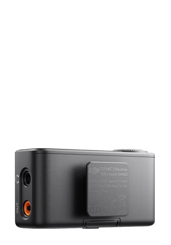 DJI Mic 2 (2TX+1RX+Charging Case) Black