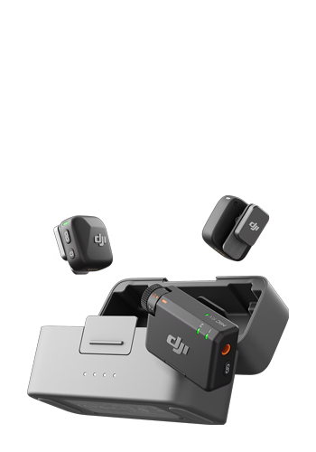 DJI Mic Mini (2TX+1RX+Charging Case) Black