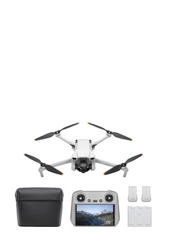 DJI Mini 3 Fly More Combo Drohne mit Fernsteuerung Grey