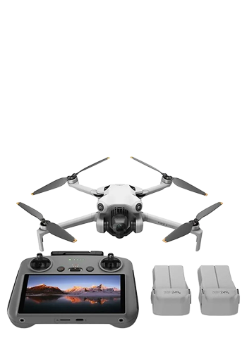 DJI Mini 4 Pro Fly More Combo mit DJI RC 2 Fernsteuerung Grey