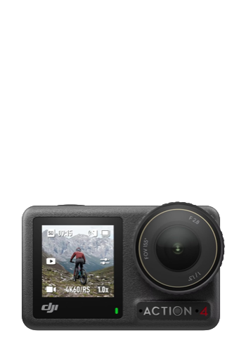 DJI Osmo Action 4 Essential Combo, Action Cam 4K Black