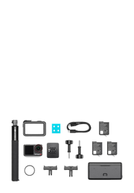 DJI Osmo Action 5 Pro Adventure Combo, Action Cam 4K Black