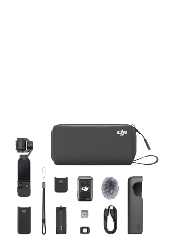 DJI Osmo Pocket 3 Creator Combo, vlog kamera 4K Black