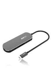 EMTEC USB-Type-C Hub T650C inkl. SD card reader