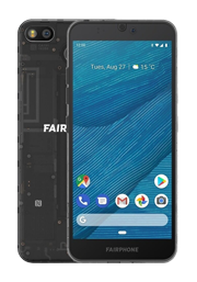 Fairphone 3 Dual SIM 64GB, Black, B-Ware (Sehr Gut / A-Grade)