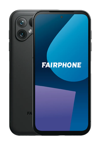 Fairphone 5 Dual SIM 128GB, 6GB RAM, Matte Black
