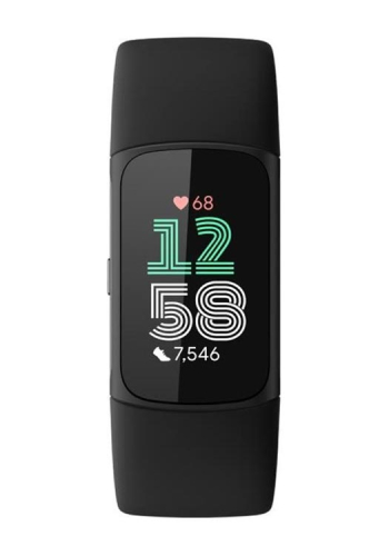 FitBit Charge 6 Black, Fitness Tracker mit Armband, GA05183-EU