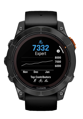Garmin Fenix 7 Pro Smartwatch, Solar Edition Black / Slate Grey, 47mm, 010-02777-01