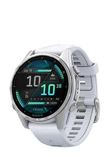 Garmin Fenix 8 Whitestone / Silver, 43mm, Amoled