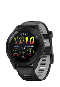 Garmin Forerunner 265 Smartwatch Black / Lightgrey, 46mm, 010-02810-10