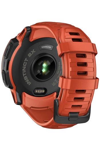 Garmin Instinct 2X Solar Smartwatch Flame Red, 50mm