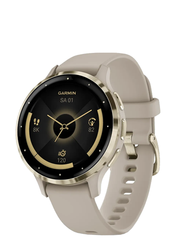 Garmin VENU 3S GPS-Fitness-Smartwatch Soft Gold - French Grey, SmartWatch