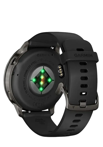 Garmin VENU 4 GPS-Fitness-Smartwatch, 45mm Black - Slate Grey, 010-03014-00