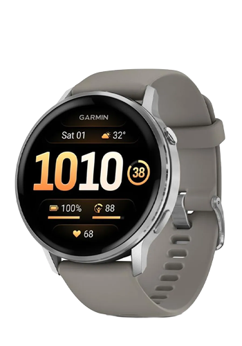 Garmin VENU 4 GPS-Fitness-Smartwatch, 45mm Grey, 010-03014-01