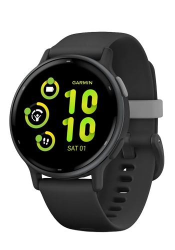 Garmin Vivoactive 5 Smartwatch Black / Slate Grey, 42mm, 010-02862-10