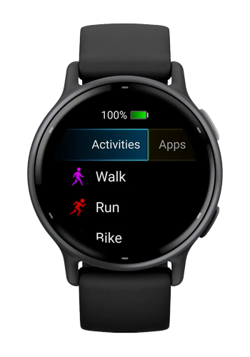Garmin Vivoactive 5 Smartwatch Black / Slate Grey, 42mm, 010-02862-10