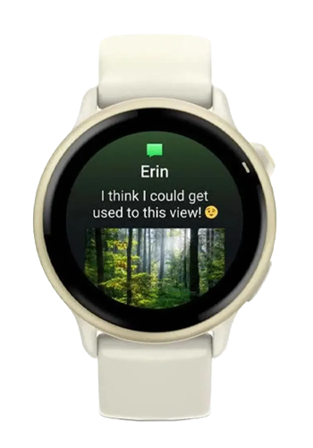 Garmin Vivoactive 6 Smartwatch Bone / Lunargold Aluminium, 42mm, 010-02985-01