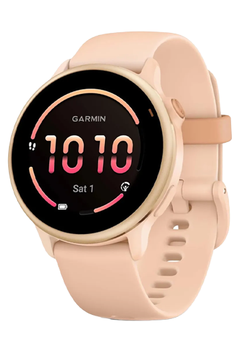 Garmin Vivoactive 6 Smartwatch Pink Dawn, 42mm, 010-02985-03