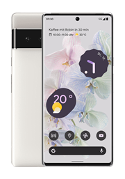 Google Pixel 6a 128GB, Chalk White, Aktion