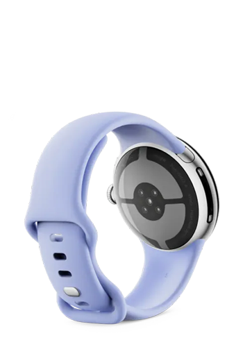 Google Pixel Watch 4 LTE 41mm Polished Silver / Iris, GA10839-EU