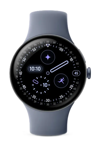 Google Pixel Watch 4 LTE 45mm Satin Moonstone / Moonstone , GA10849-EU