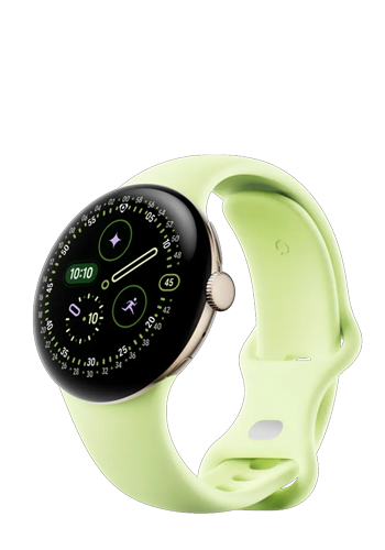 Google Pixel Watch 4 WiFi 41mm Champagne Gold / Lemongrass, GA06002-EU