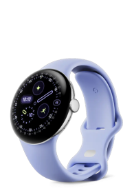 Google Pixel Watch 4 WiFi 41mm Polished Silver / Iris, GA06002-EU