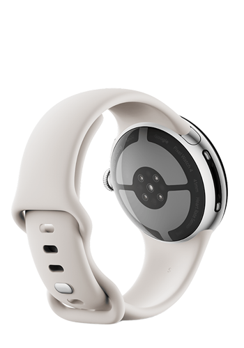 Google Pixel Watch 4 WiFi 45mm Polished Silver / Porcelain, GA09308-EU