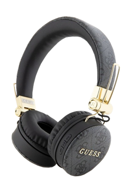 GUESS PU Leather 4G Metal Logo BT5.3 Stereo Headphones