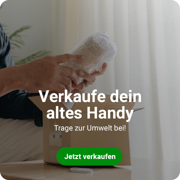 Verkaufe dein altes Handy - Trage zur Umwelt!