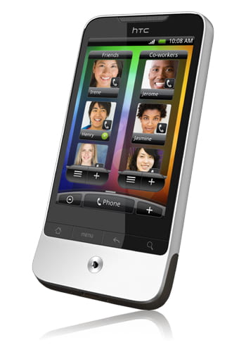 HTC Legend silver, Netzbetreiberware