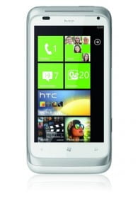 HTC Radar white silver